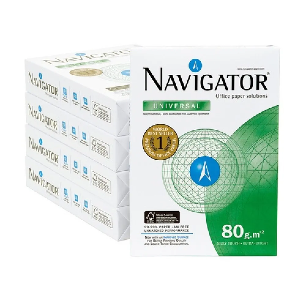 Navigator A4 Copy Paper Wholesaler, 80gsm Universal Paper, best Offer Printing Paper