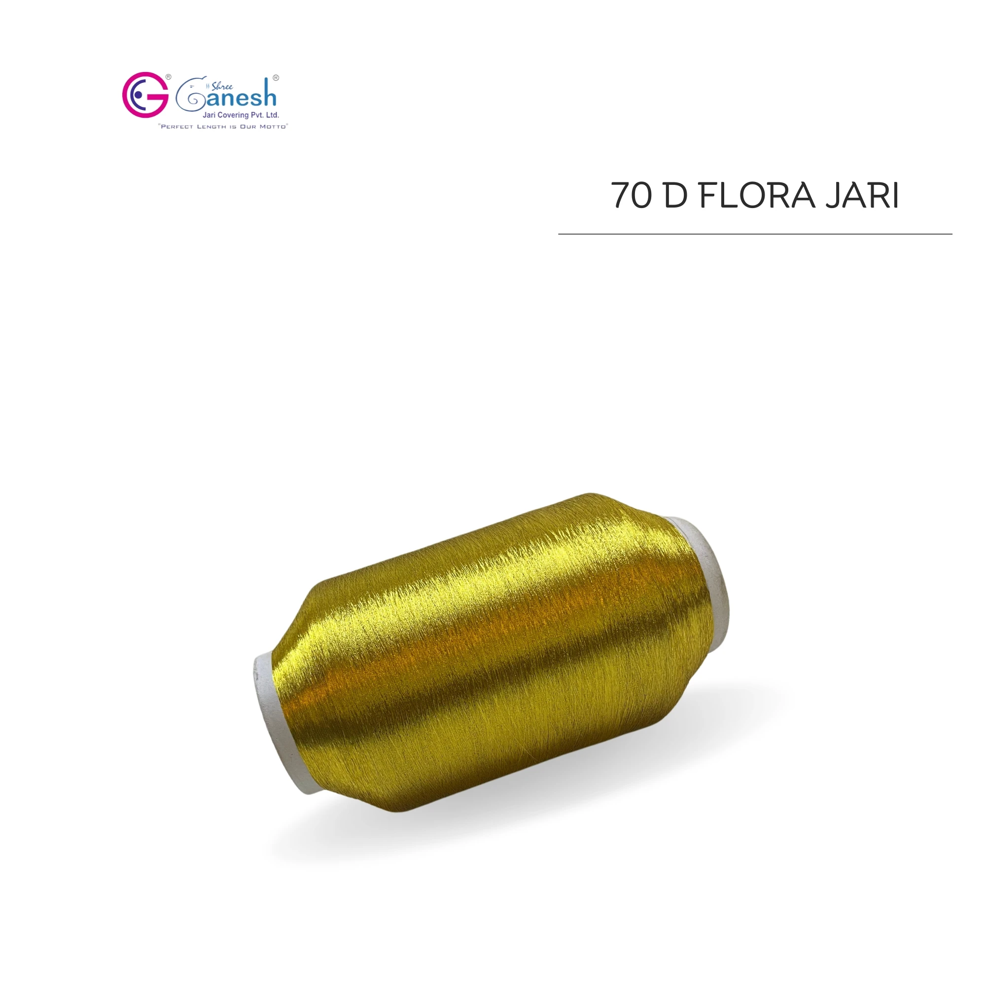 High Tenacity 70D Embroidery flora Jari MS Type Polyester Jari with Lurex S and ST Type Metallic flora jari