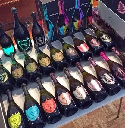 Wholesale Armand De Brignac Brut Gold Ace of Spades 750ml / Ace of Spade Bottle Champagne Suitcase VIP Wine Box LED Foreign Wine