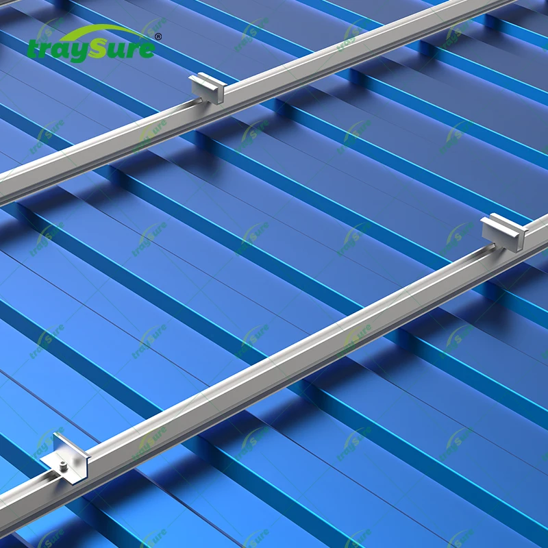 TRAYSURE Solar Mounting System High Quality Connector/Fastener/Clamps Panel Mounting Bracket Solar Mounting System