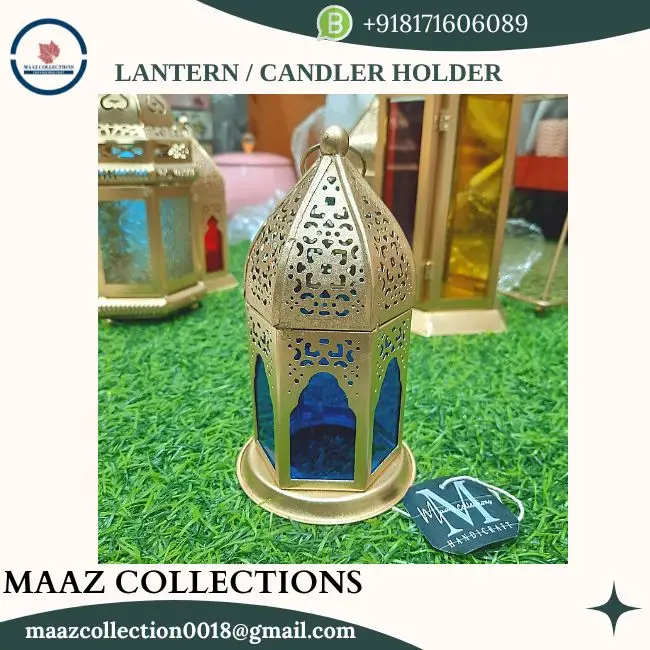 Lantern Moroccan Ramadan Wrought Iron Candle Lanterns For Home Decor and Weddings wholesale