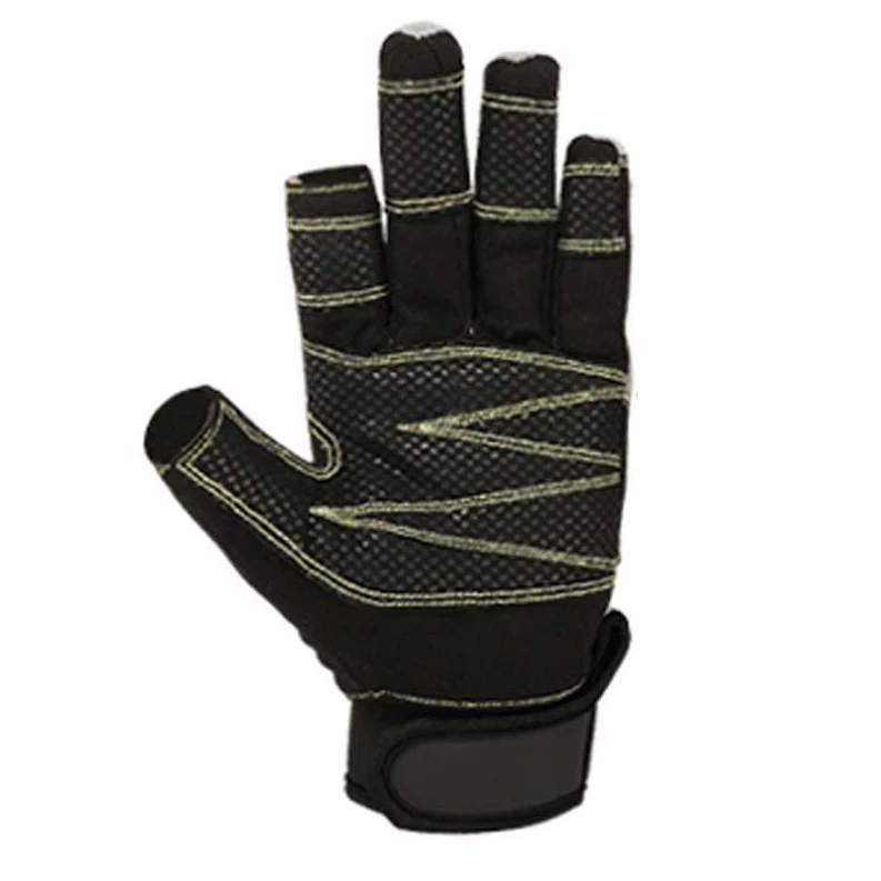 Wholesale High quality new sailing yachting fishing gloves Custom Brand Depend on Design Customized sailing gloves