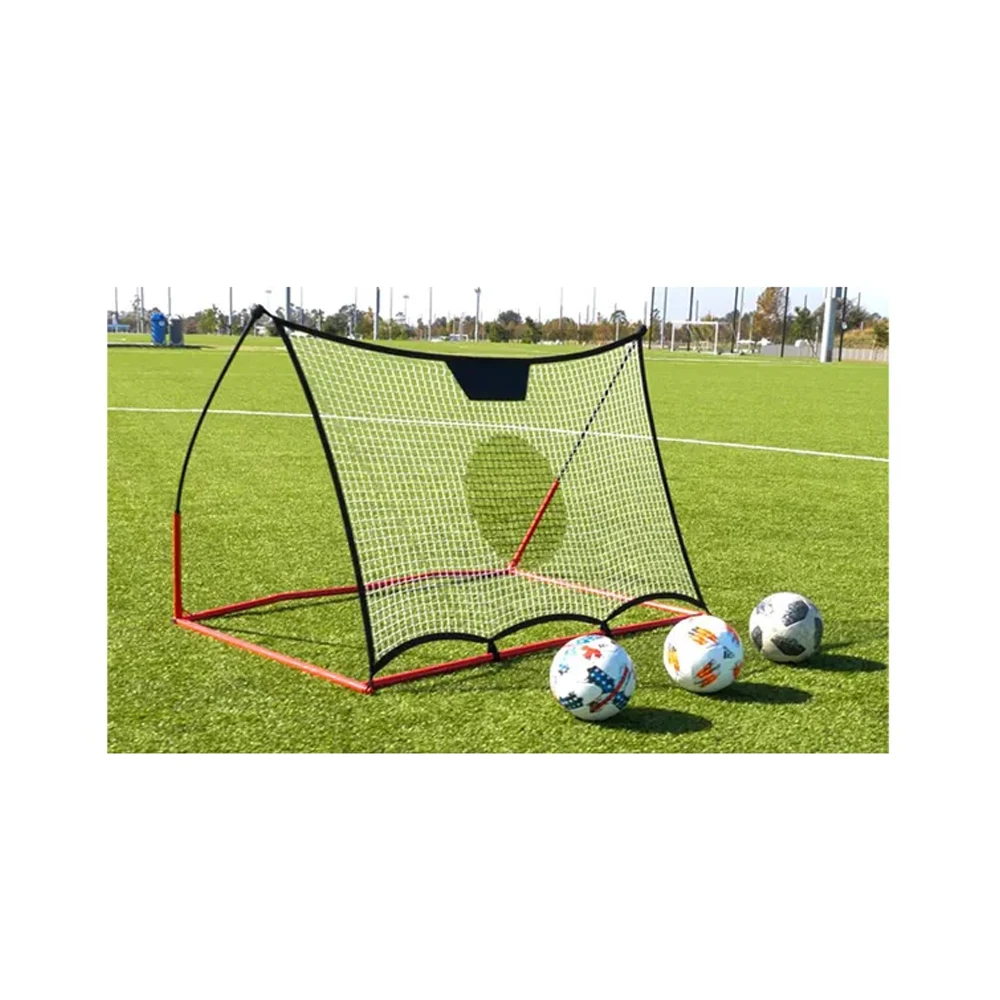 Hot Sale Robust Design Light Weight Portable Metal Glass Construction Soccer Football Pop Up Spot Target Rebounder from India