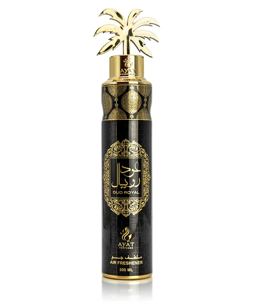Air freshener OUD ROYAL 300ml by Ayat Perfumes Air Room Spray Perfume Interior Fragrance, Home, Car, Textile Spray