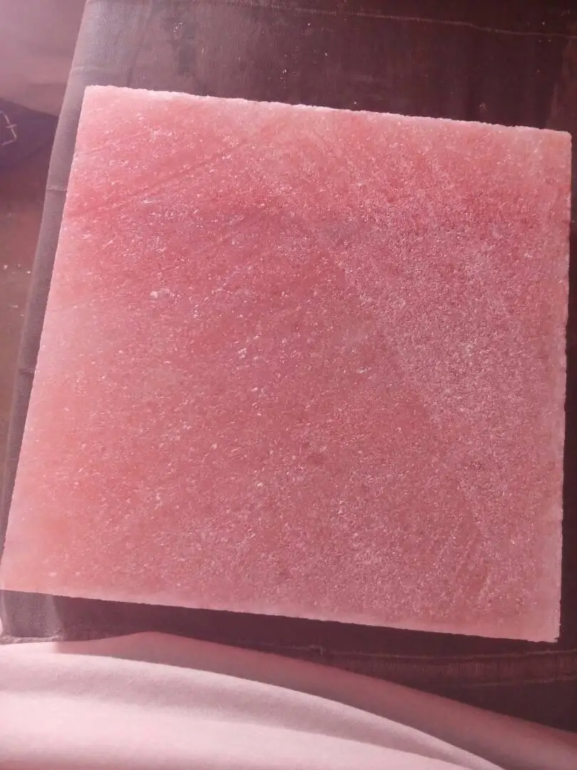 New Arrival Hand Carved Pink Rock Block Himalayan Salt Slabs Plates Bricks for Cutting /Cooking /Grilling