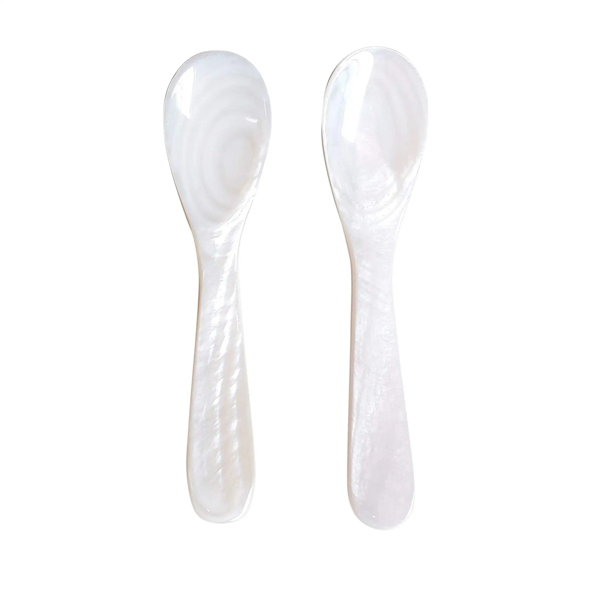 Best Selling Caviar Spoons Mother of Pearl MOP Eco Friendly Dinnerware Spoon Use For Dessert From Vietnam Factory