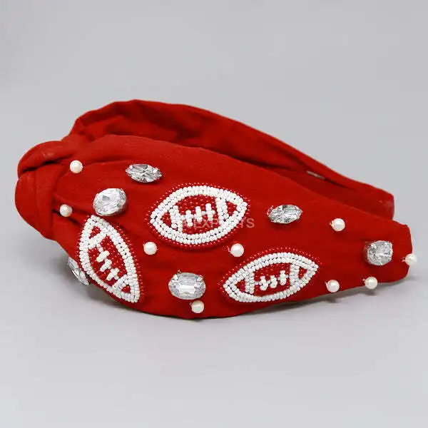 Astros Pride: Beaded Headband - Show Your Houston Astros Spirit