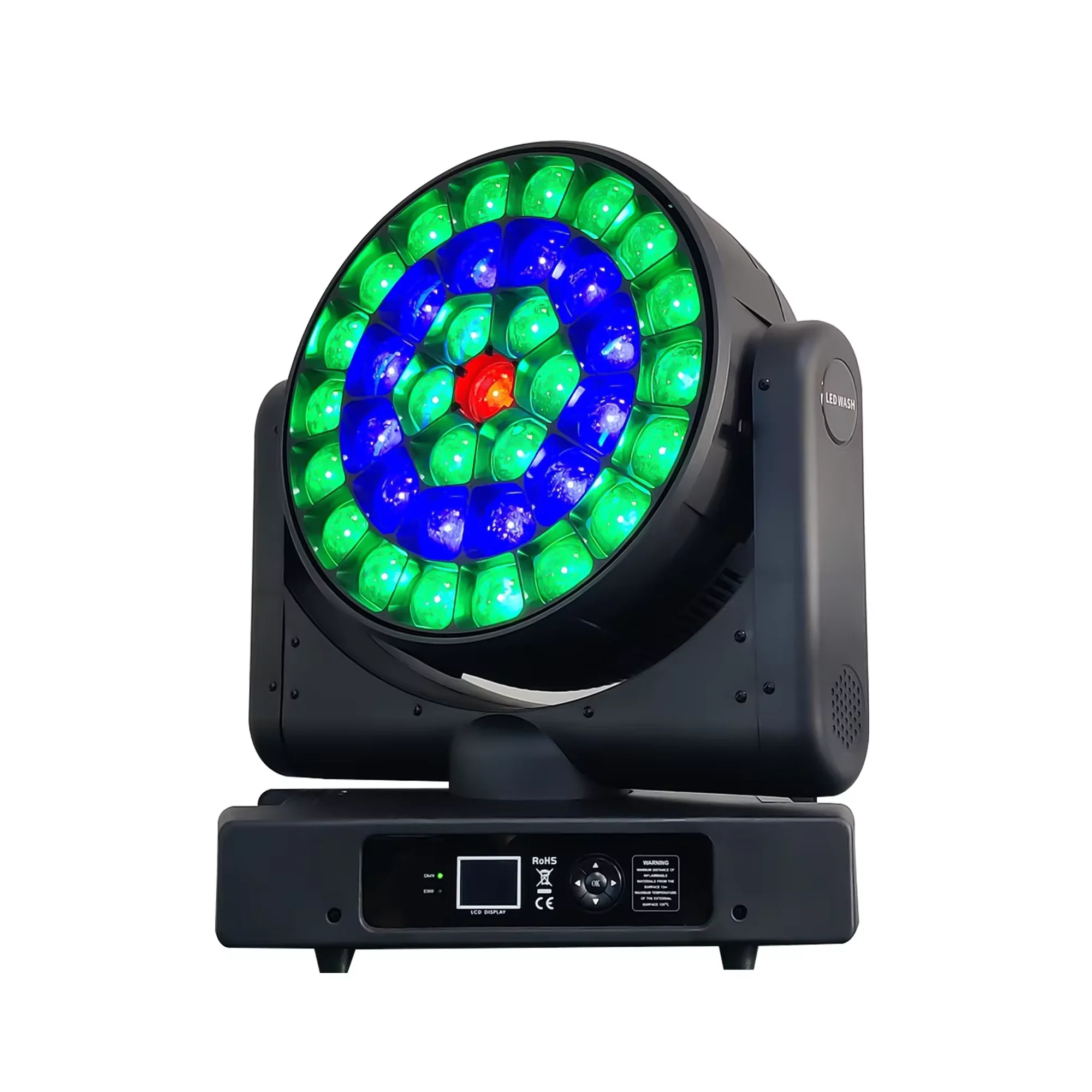 Disco dj event nightclub 37x40W RGBW 4 in 1 LEDs Beam Wash Moving Head Light
