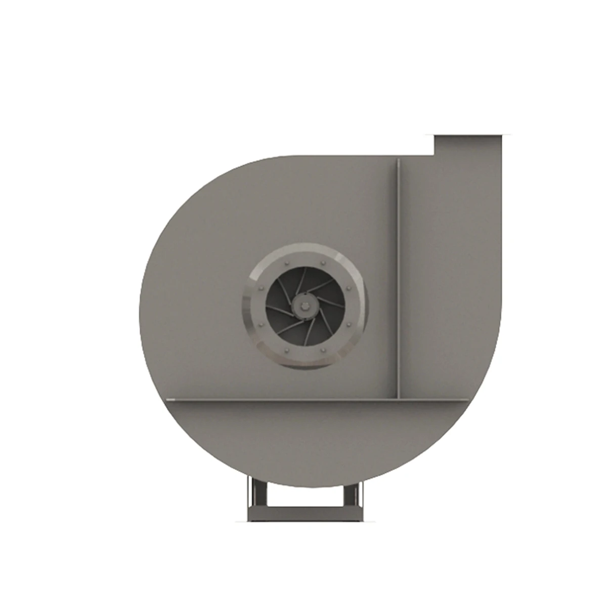 Industrial Fan TF 561/B Medium-High Pressure Direct Driven Centrifugal Fan For Exhaust Air With Materials In Susp
