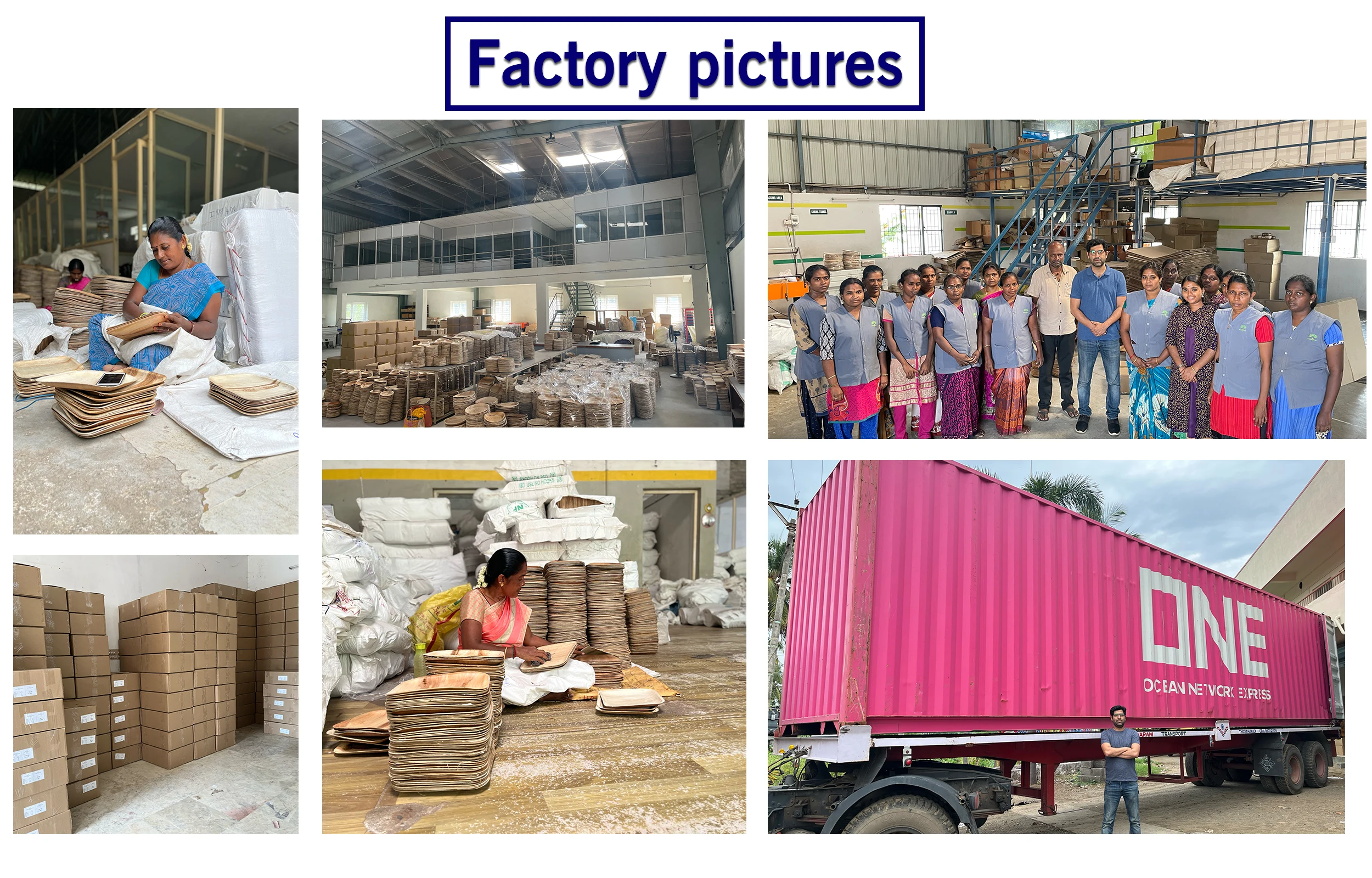 Factory picture collage