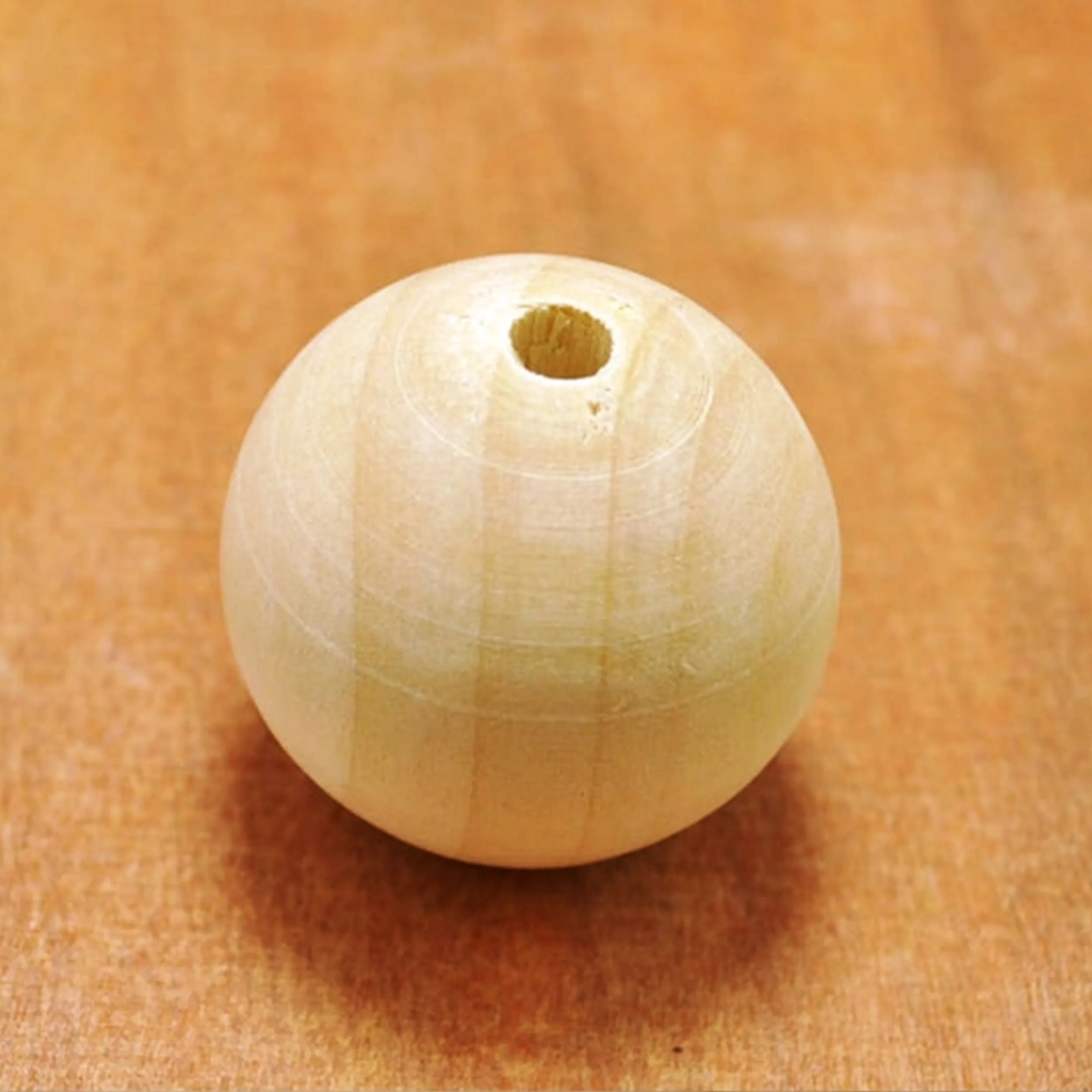 Buy 17x13 Mm 0 7 X 0 5 Inch Large Oval Wooden  Customized Color And Size Wooden Beads Indian Handmade Genuine Products