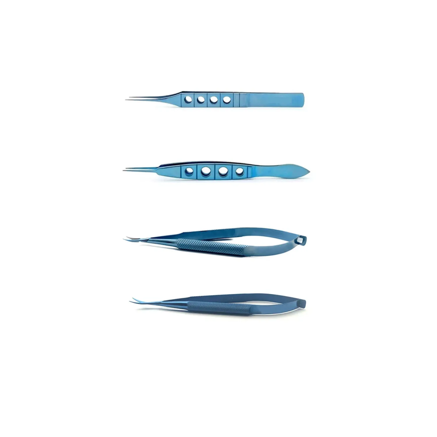 Microsurgical Instruments Ophthalmic Phaco Set, Cataract Set Surgical 4pcs/set Used In Micro Eye Surgery Manufacture Company