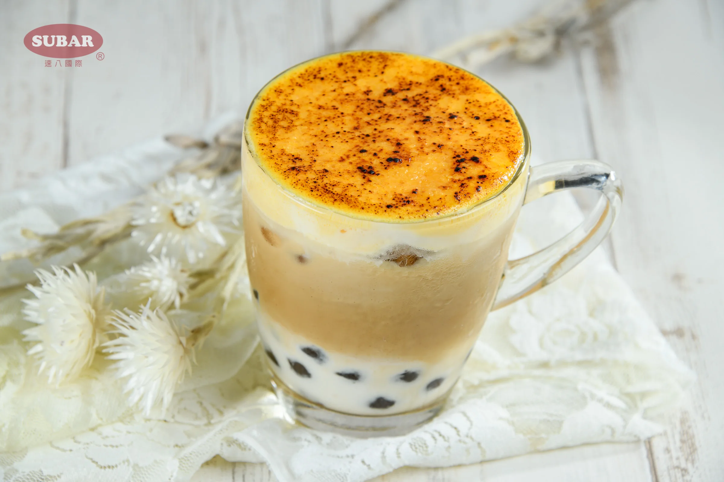 Creamer Powder with Creme-Brulee Taiwan Bubble Tea