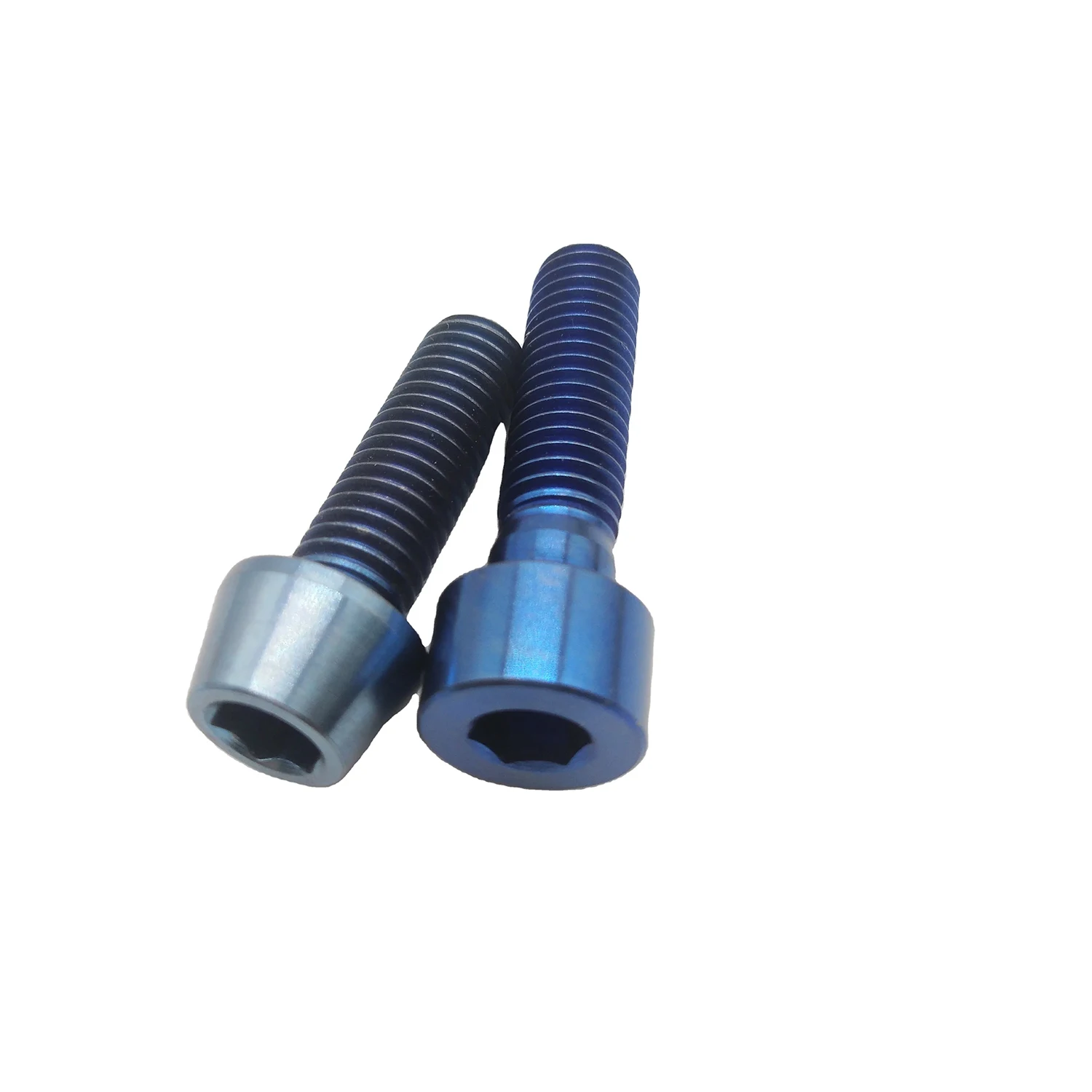 Hot Selling Factory Directly All Size M2 M3 M5 M6 M8 Iso 4762/ Din912 Titanium Gr1 Gr2 Hexagon Socket Head Cup Screws Hex Bolts