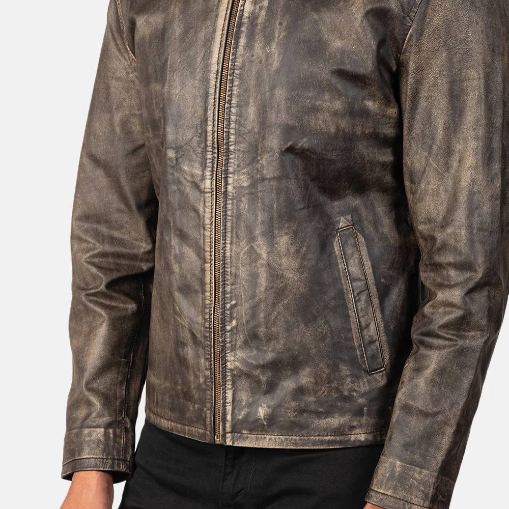 Most Popular Quality Custom Men Leather Jacket Pakistan Made Top Product 2023 Leather Jacket For Men
