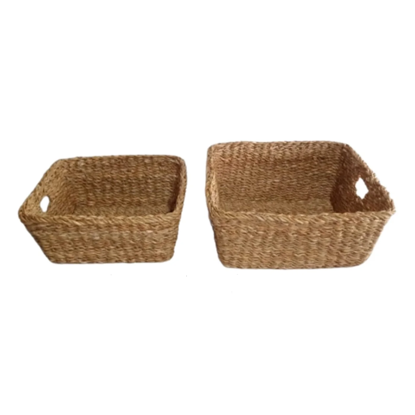 Customized MOQ Best Quality Low Price Natural Seagrass Basket Handmade Laundry Basket & Other Use Basket