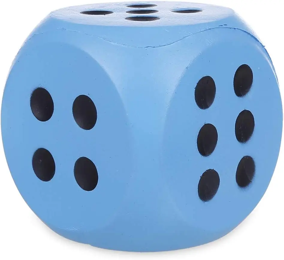 Wholesale Giant PU Foam Playing Dice Set 6cm with Number Dots Dice Cubes Perfect for Math Teaching Educational Toys Pastime