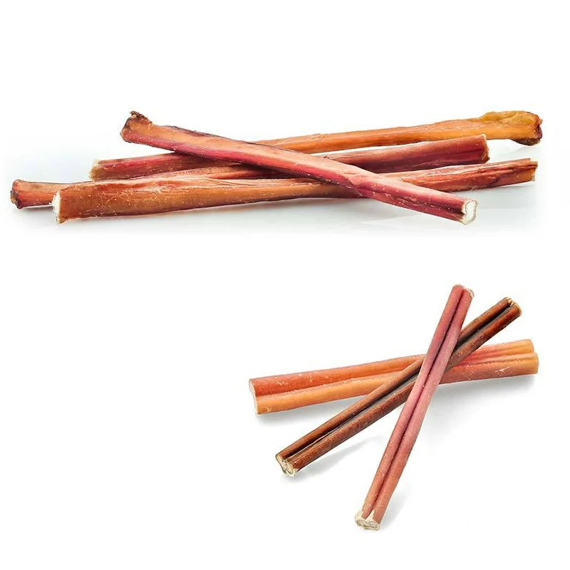 Long lasting flavor High quality Bully sticks Raw dog Food treats Bulk bully sticks chew bones Satisfies chewing Vet dog treats
