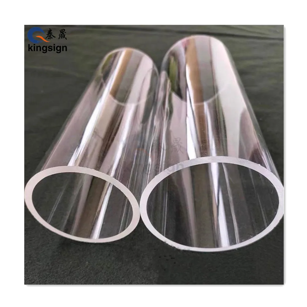 Kingsign 1m 2m 3m length acrylic tube different diameter(50-1500mm) transparent plexiglass tube