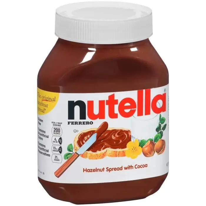 Лучшая шоколадная намазка из орехового ореха Nutella для ежедневного завтрака 13 унций (371 г) поставщик оптовых цен