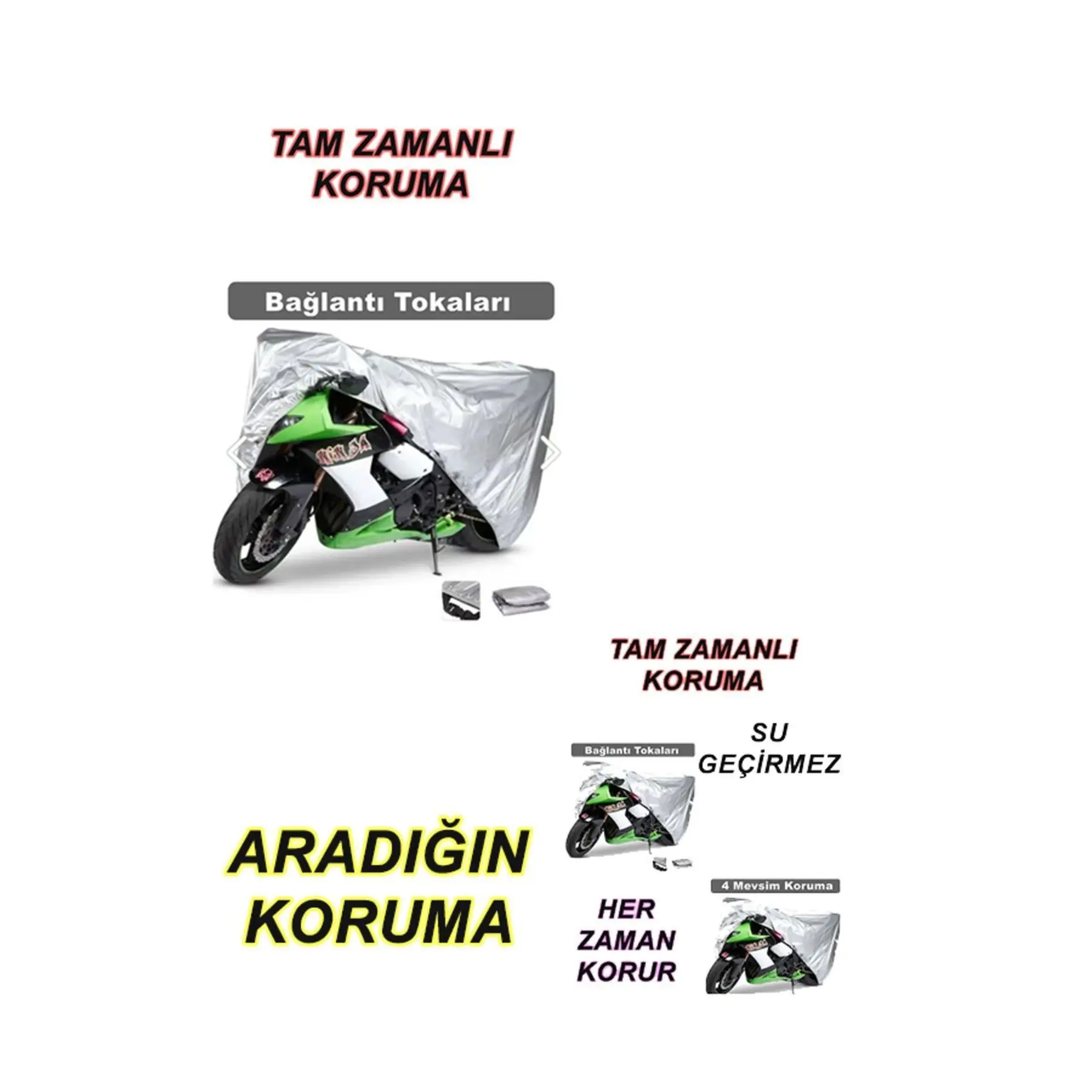 Suzuki Burgman 650 Rear Bag Compatible Engine Canvas Cover with Lining Premium 4 Season Protection Gray