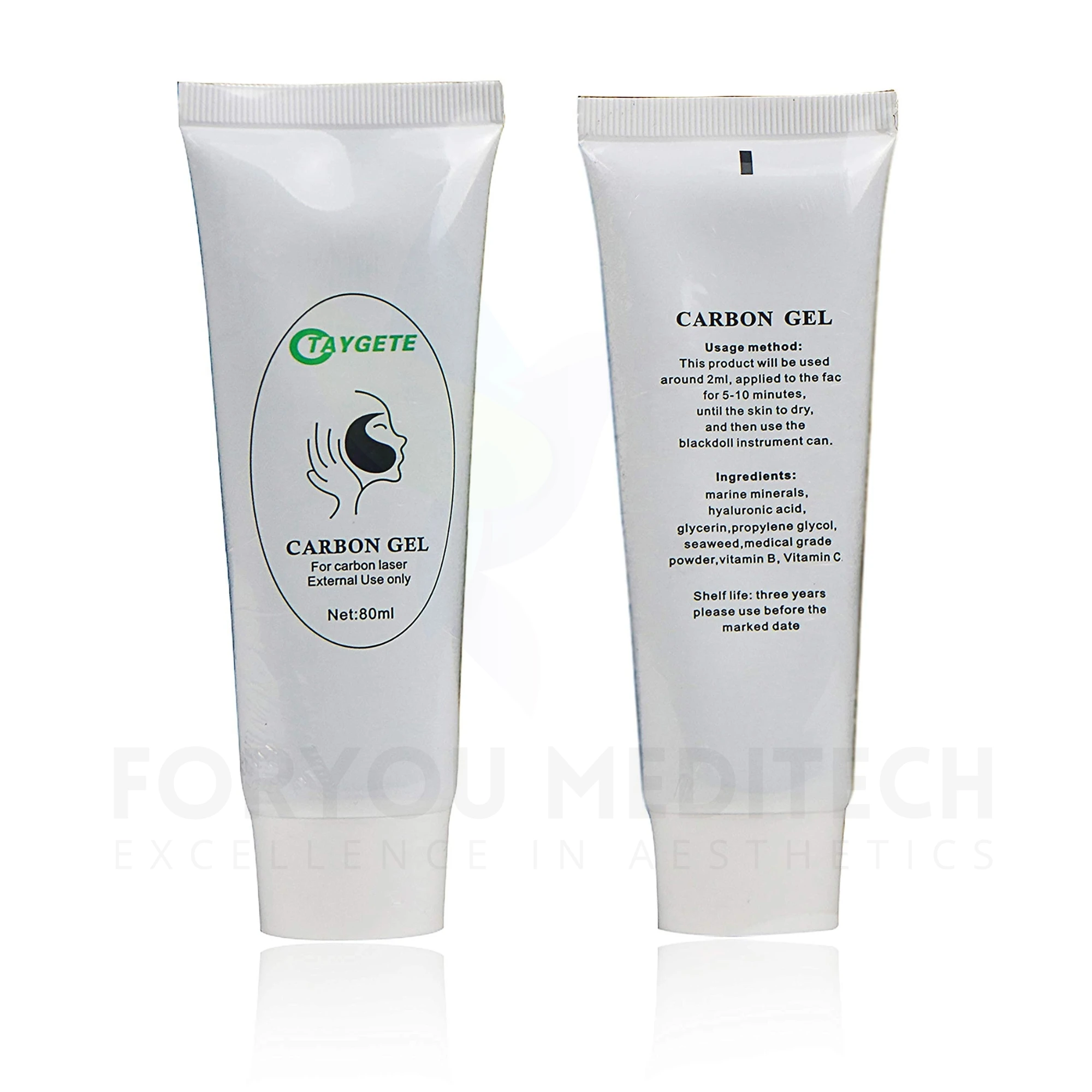 Carbon Gel for laser facial peeling skin whitening Carbon Laser Gel Strong Adsorption Ensure Authenticity For Salon Use