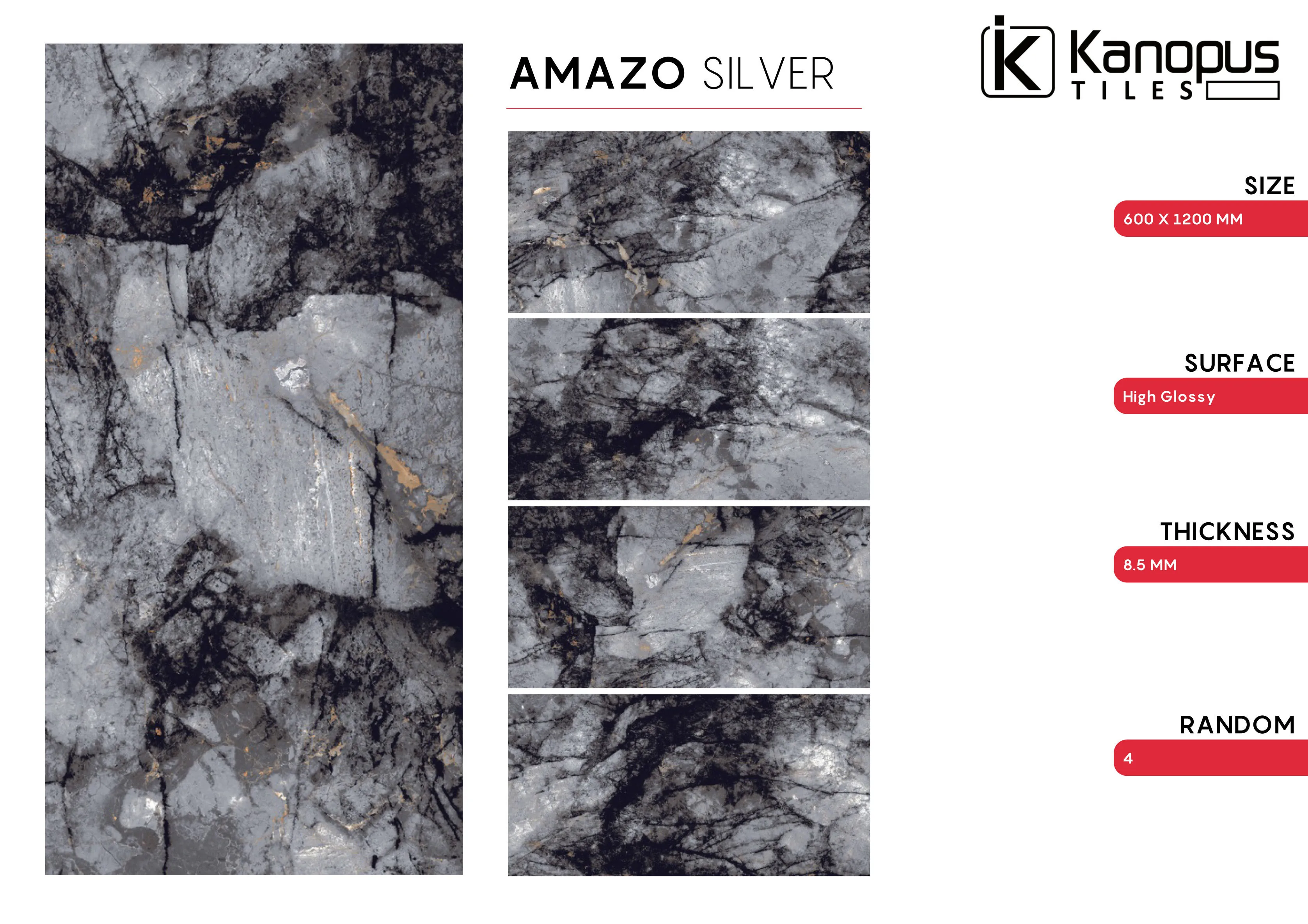 New trending 600 x 1200 mm 60 x 120 cm High Glossy Polished Porcelain floor tiles best sealing product in India