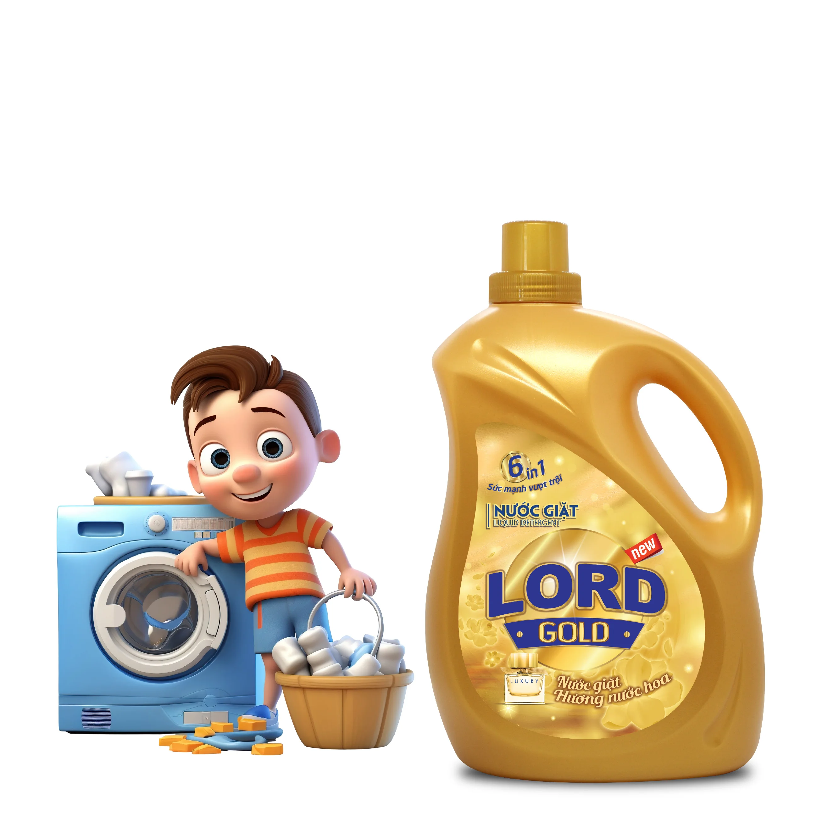 Top Selling  detergent laundry  laundry detergent safe for baby Manufacturer Vietnam