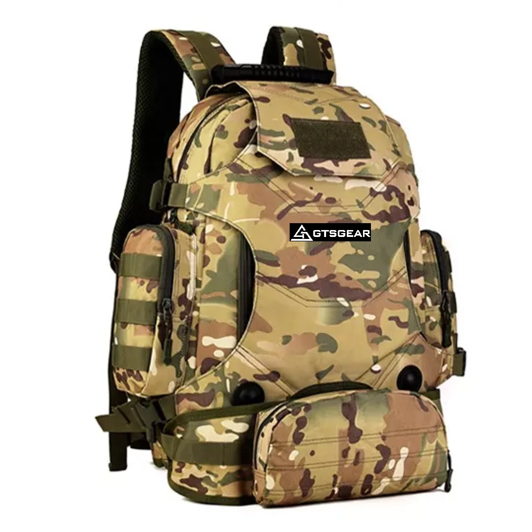 BPL03 C1 40L outdoor three-purpose combination backpack tactical backpack fan camouflage mountaineering bag cycling large bag