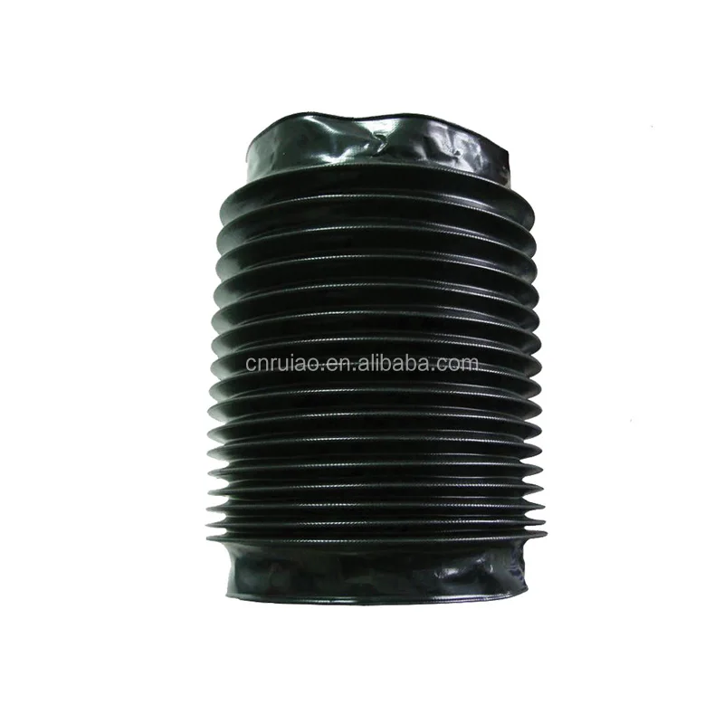 Cylinder machine fireproof nylon fabric rubber sleeve protective rubber bellows for machinery
