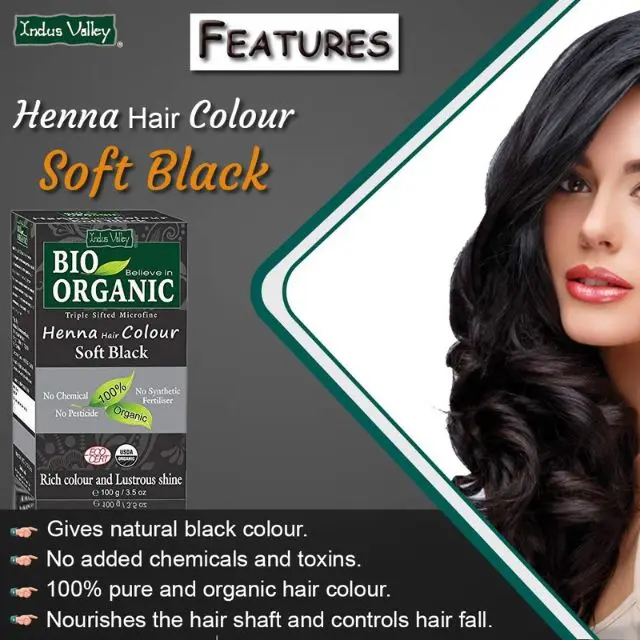 EU Approved Henna Powder Hair Dye Semi Permanent Private Label Hair Color Natural Bio Organic Black Hair Color OEM Hot Sale