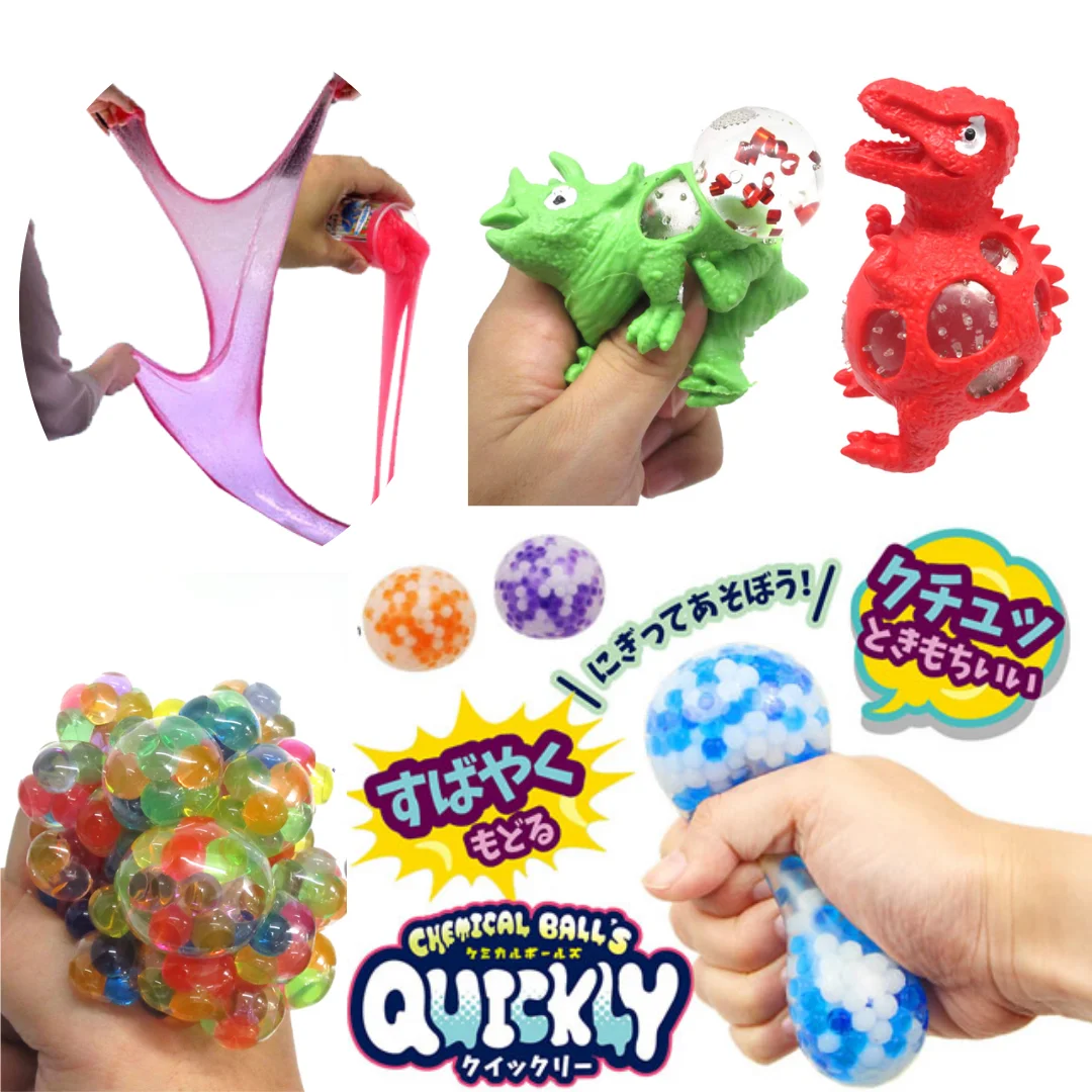 Fancy Slime Fun Cow Soft Anime Pet Squeeze Mini Ball Toys Frogs Japanese Products