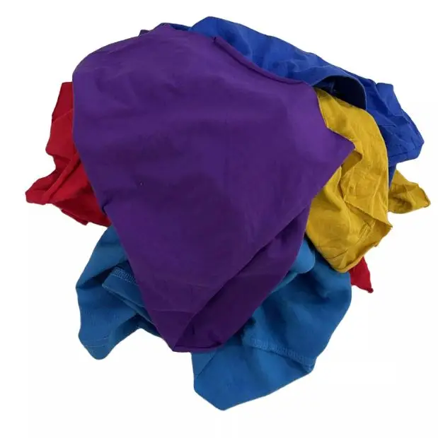 Multi Color High Quality Wholesale Cheap Price Industrial Workshop Usage Cotton Cleaning Rags / Wiping rags From Bangladesh