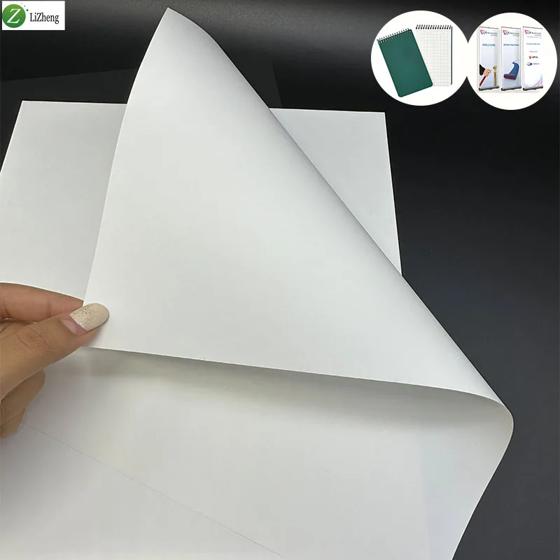 LIZHENG teslin paper a4 pp synthetic paper Inkjet Laser Digital Offset Printing Teslin Paper