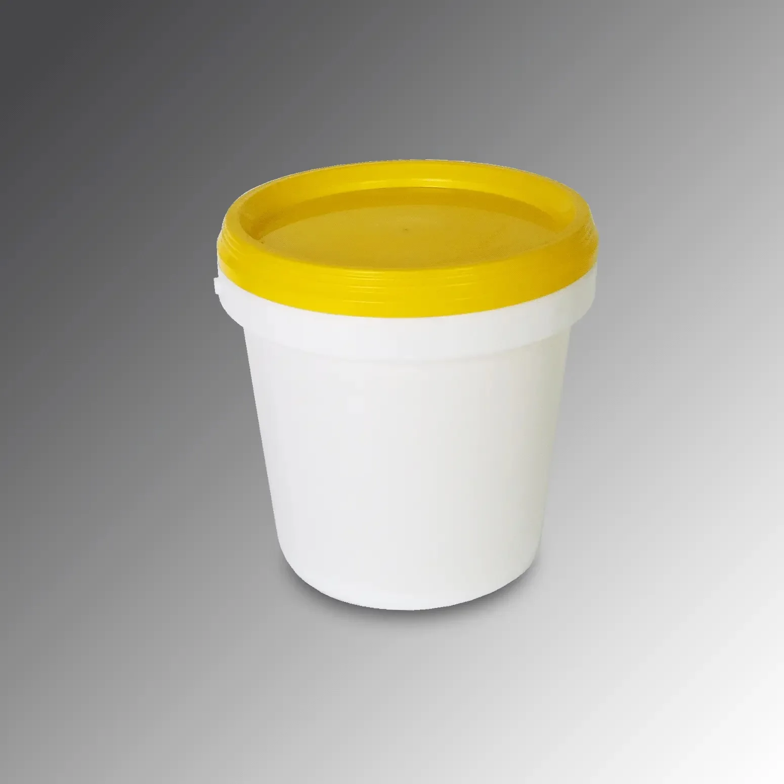 Silk Screen Printing Vietnam High Quality New Top Nice Multi Color plastic Small Round Clear 1Lit PP Plastic Paint bucket