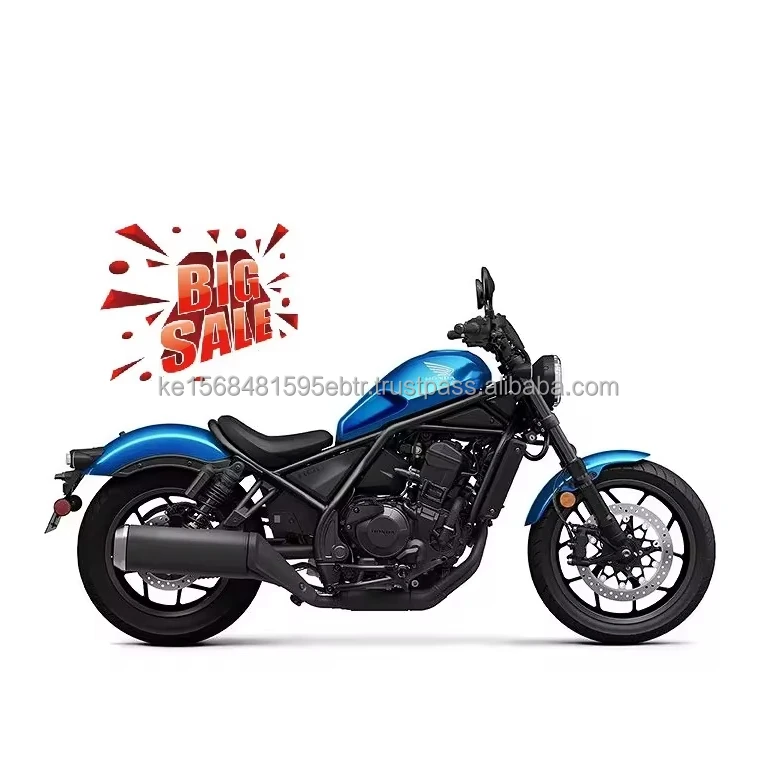 Новое поступление в наличии мотоциклы Hondas Rebell 1100 DCT 4-Strokee Cruisers