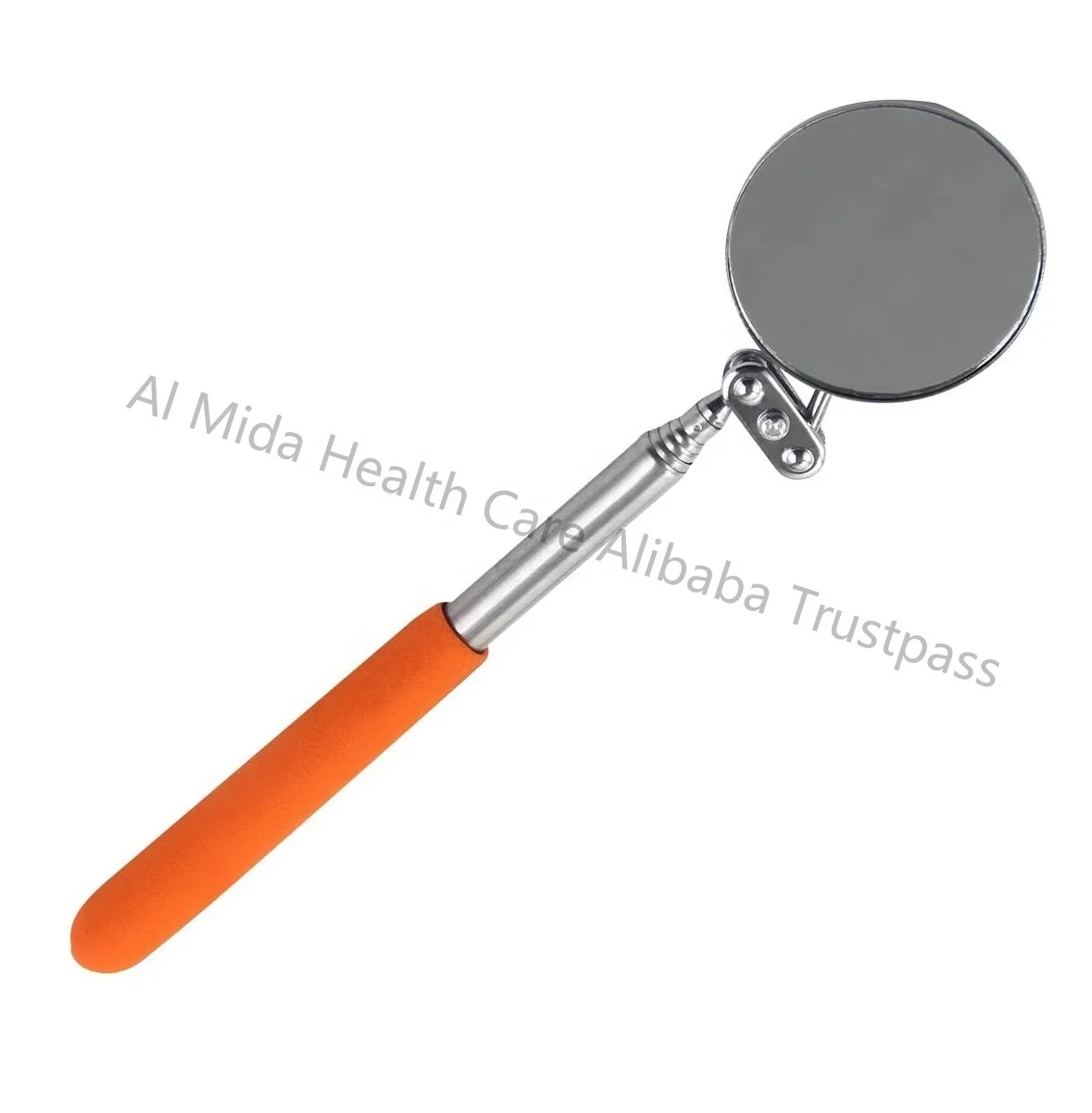 Передняя поверхность высокое разрешение стоматологическое зеркало #4 с ручкой из нержавеющей стали стоматологические инструменты от Al Mida