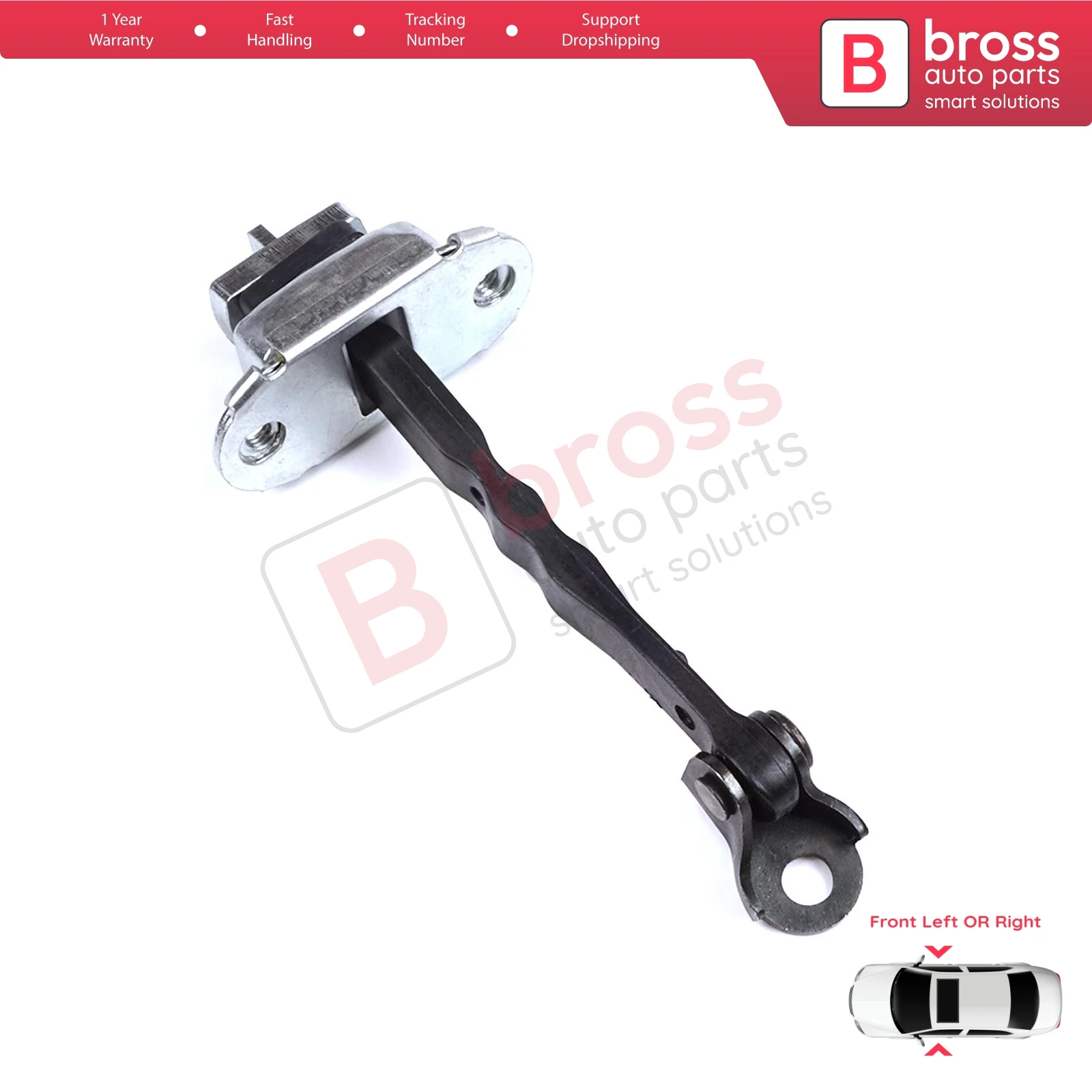 BDP1382   Front Door Stop Check Assy Limiter Strap for Toyota Camry MK6 V5 XV50 XV55 2011-2019 6861033091