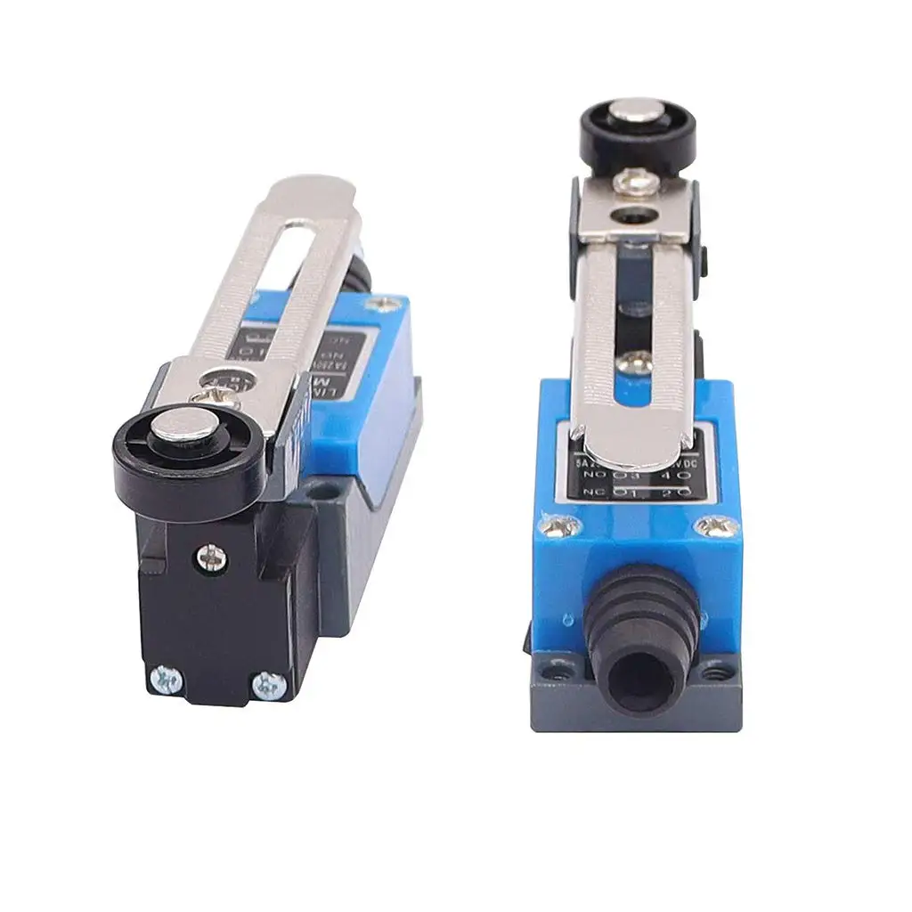 ME-8108 Adjustable Roller Lever Arm Limit Switch ME-8108 NC-NO CNC Mill Router Lever Arm Mini Limit Switch