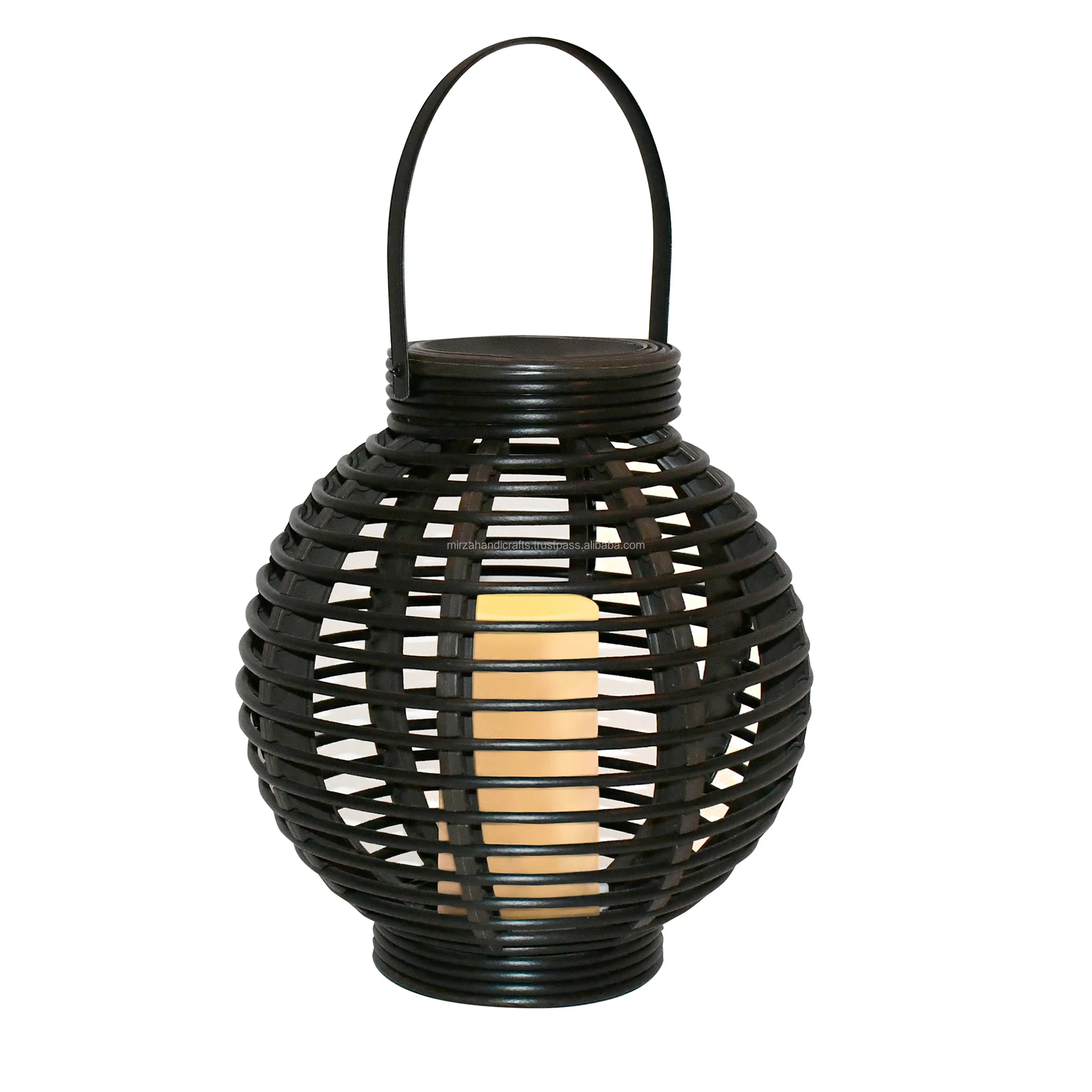 Elegant Traditional Metal Decorative Lantern Candle Holder matte black for Indoor Outdoor Events Parities Vintage Style