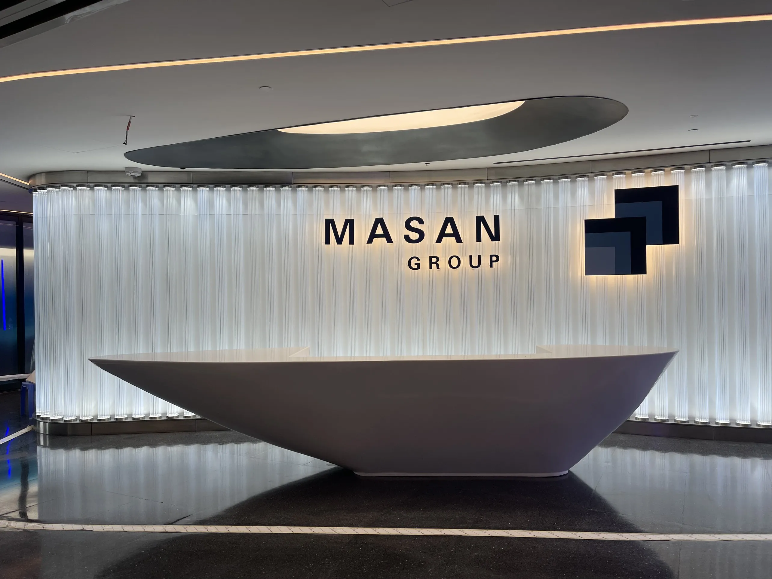 Vietnamese Supplier Customize Artificial Atone Reception Desk Modern Office Reception Desk