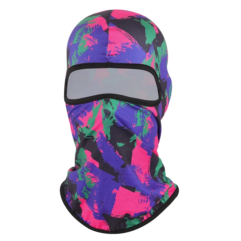 Motorcycle Balaclava For Mens Ski Mask Cycling Hood Caps Camouflage Breathable Hiking Scarf Full Face Cover Helmet Beanies