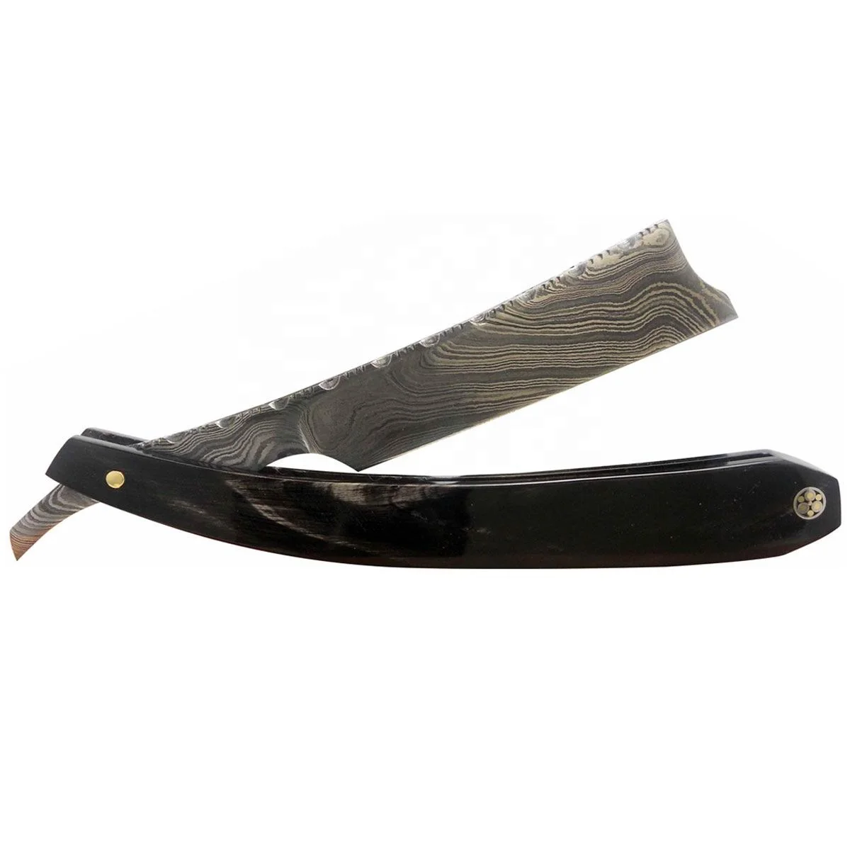 Best Quality Classic Handmade Barber Straight Razor Blade Cut Throat Shaver For Shaving , Hair texturing For Men