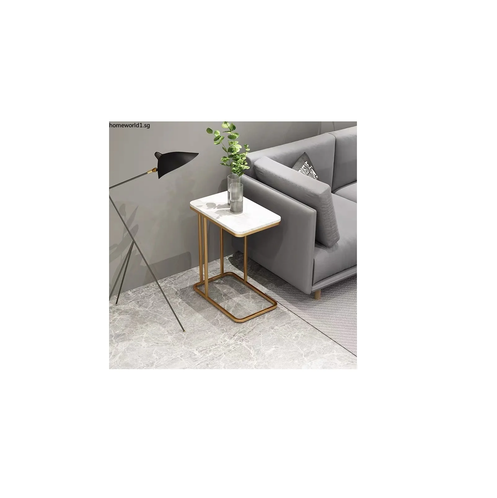 luxury decorative Bedroom Restaurant decor table  Coffee High Quality Metal Round Side Table With Metal