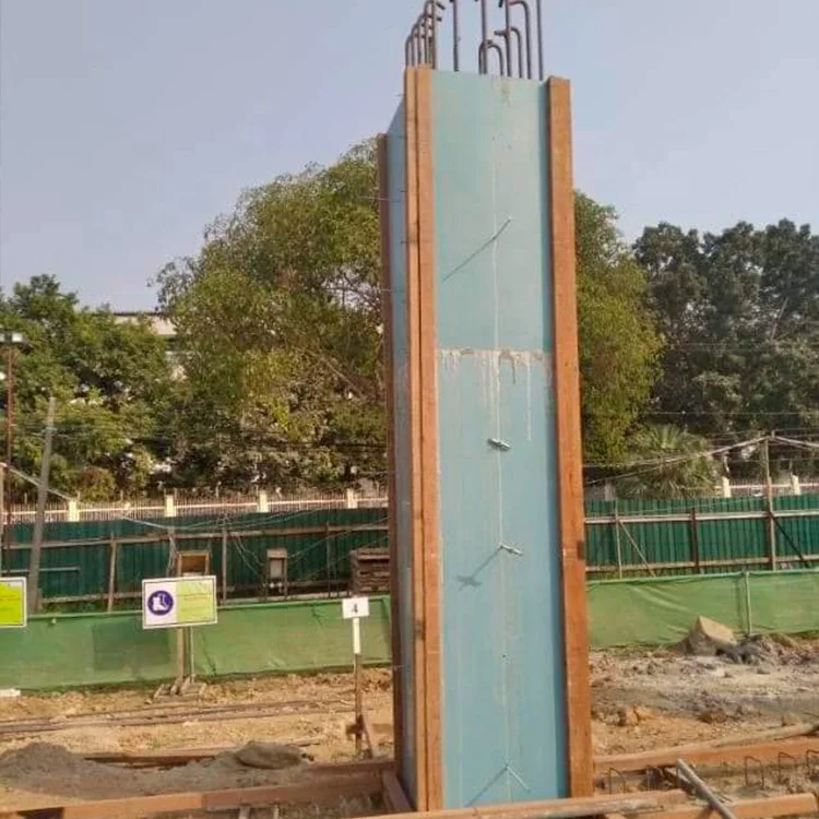 China Manufactory hot sale 18mm Forms Shuttering Plastic Formwork For Concrete Slab