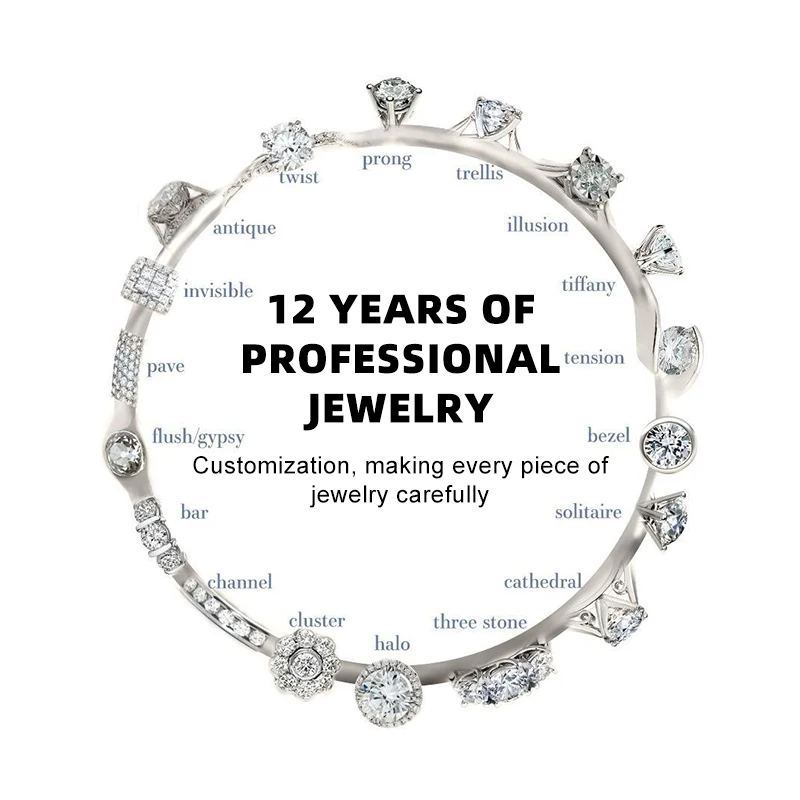 Wholesale Custom Fashionable 925 Silver 24k Gold Necklaces Bulk Mix Lot Waterproof Cubic Zirconia Necklaces Trend Jewelry Women