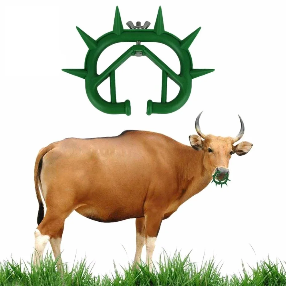 Calf Weaner Plastic Yellow Green Black Restraining Instruments Veterinary Pakistan