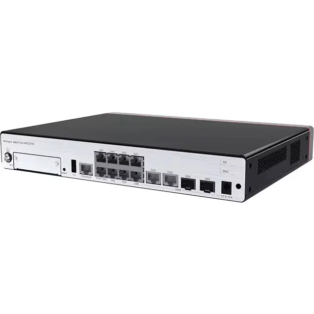 hua wei NetEngine AR5700 Series Enterprise Routers AR5710-H8T2TS1-T with 1*MIC slot