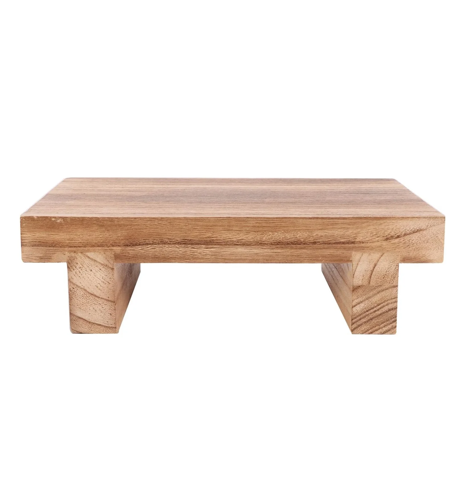 Factory Custom Portable Bamboo Squatting Toilet Stool Wooden Poop Potty Stool for Bathroom Step Stool for Kids