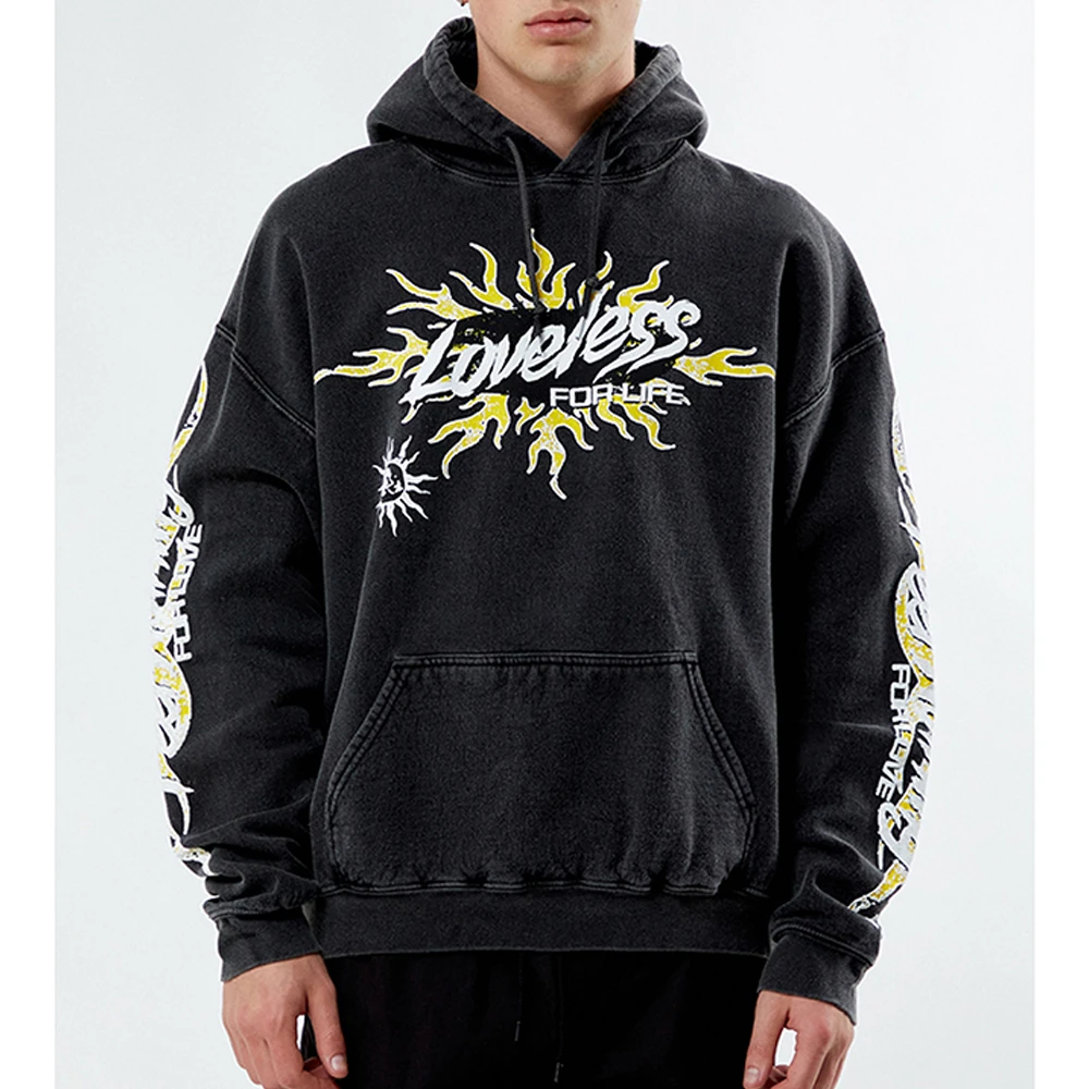 OEM Light Weight Luxury Premium Trendy Collection New Fashion Printed Winter Men High Quality Custom Hoodies & Sweatshirts